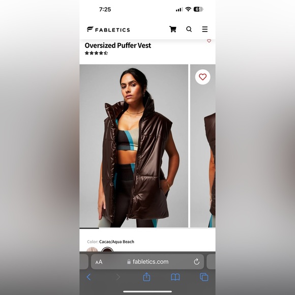 NET Fabletics VEST🆕✨ - Picture 2 of 13